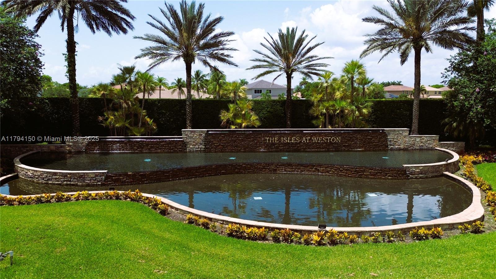 Beautiful 4 Bed / 2 Bath one-story home in the exclusive gated community of Isles at Weston! Features include large kitchen w/breakfast nook, formal living/dining, family room, walk-in closets, patio w/outdoor lighting, hurricane shutters & 2-car garage. Stainless Steel appliances. Basic cable, internet, and lawn maintenance included! Enjoy resort-style clubhouse with 2 pools, gym, basketball, beach volleyball, playground, trails & 24/7 guarded gate. Close to A-rated schools. Enjoy Weston living at its best!