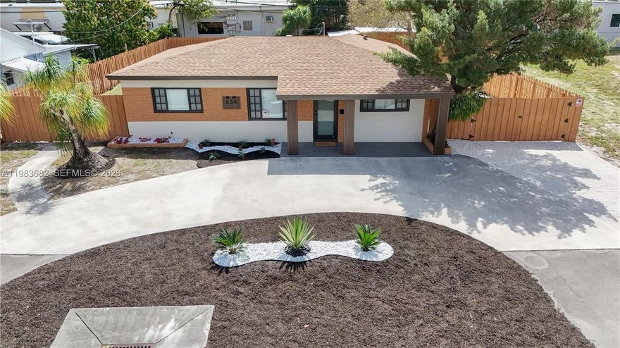 Beautiful move-in ready home located at the end of a quiet cul-de-sac in Fort Lauderdale. This well-maintained property features a brand-new roof (2025), impact windows throughout, and a newer A/C system (2023), providing comfort, security, and peace of mind for the next owner. The home also features an updated kitchen and a modern feel throughout.

Freshly painted exterior and a spacious private fenced backyard with plenty of room to add a pool. The property also includes a large shed for additional storage and ample space to park a boat or RV on either side of the home, with a double gate on one side for easy access. No HOA.

Conveniently located near major highways, shopping, dining, downtown Fort Lauderdale, and Wilton Manors, making it easy to enjoy everything the area has to offer.
