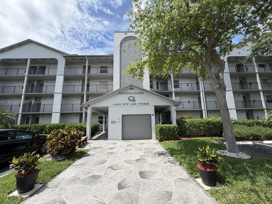 PRIMROSE MODEL - 4th floor located at the prestigious 55+ active adult Community of Century Village. 2 bedrooms, 2 baths, totally remodeled kitchen w/granite countertops, wood cabinets. Stackable washer & dryer. Newer appliances. Hurricane shutters, screened balcony. Close to shopping mall, major expressways and airports. Enjoy the community’s million-dollar clubhouse with is endless amenities, plus water, cable and internet which are included in the HOA monthly fee