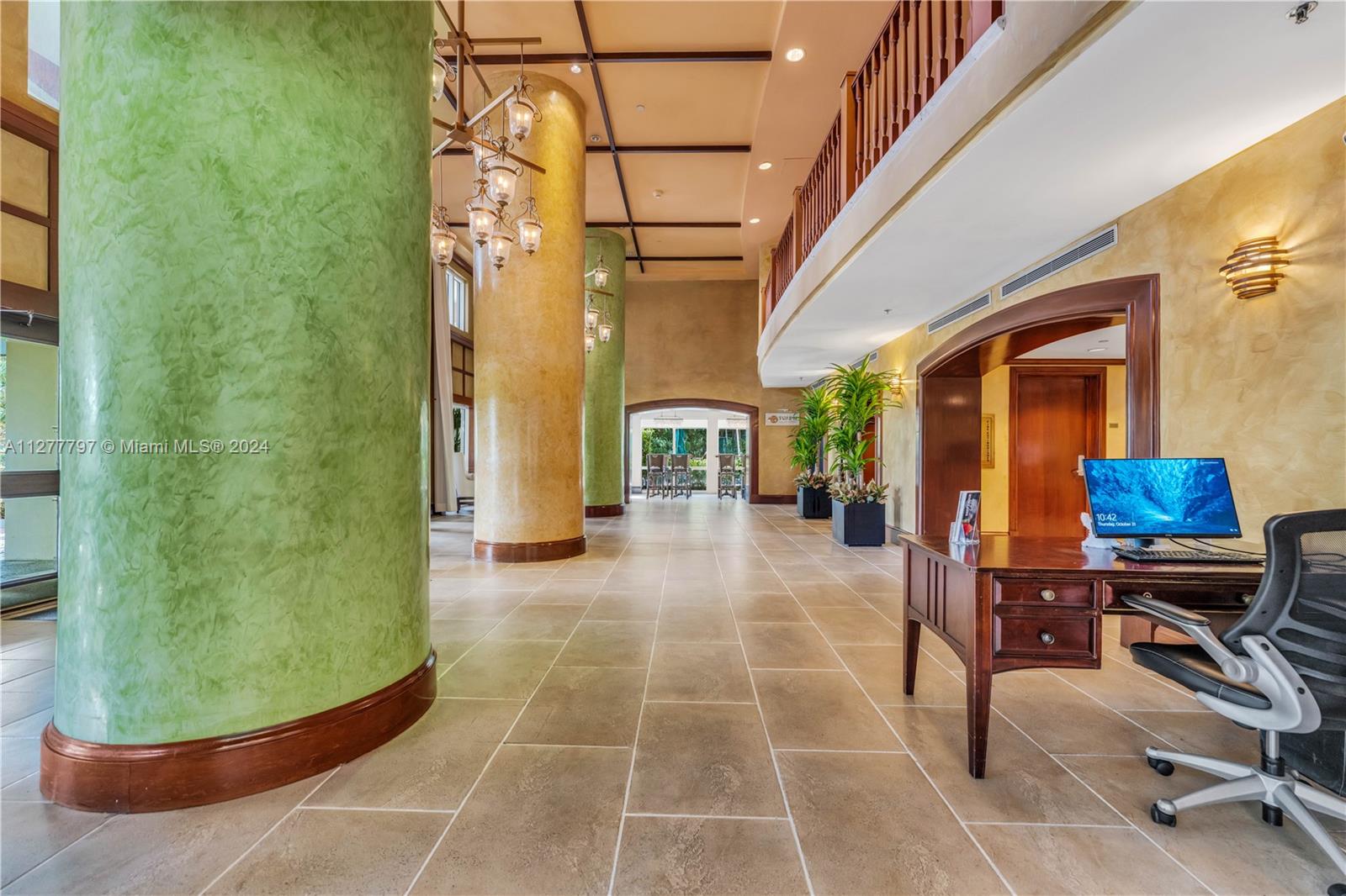 One the most iconic Buildings in Miami conveniently located in the desirable area of Coconut Grove Steps from our newly renovated Coco Walk, Grocery shopping literately across the building you have Marinas, Docks, parks, comfortable unit offers 1 bedroom, 1 full bathroom, washer, dryer, completely equipped kitchen area.