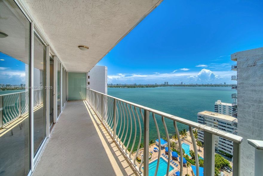 Remodeled 2/2 with Stunning Biscayne Bay Views!
Experience the perfect blend of comfort, style and convenience in this beautiful remodeled split floor plan condo. Wake up to Biscayne Bay views with balcony access from every room! In unit washer/dryer, resort-style amenities including gym, pool, salon, marina, restaurants. Prime location, just minutes to Miami Beach, shoppings and entertainment.