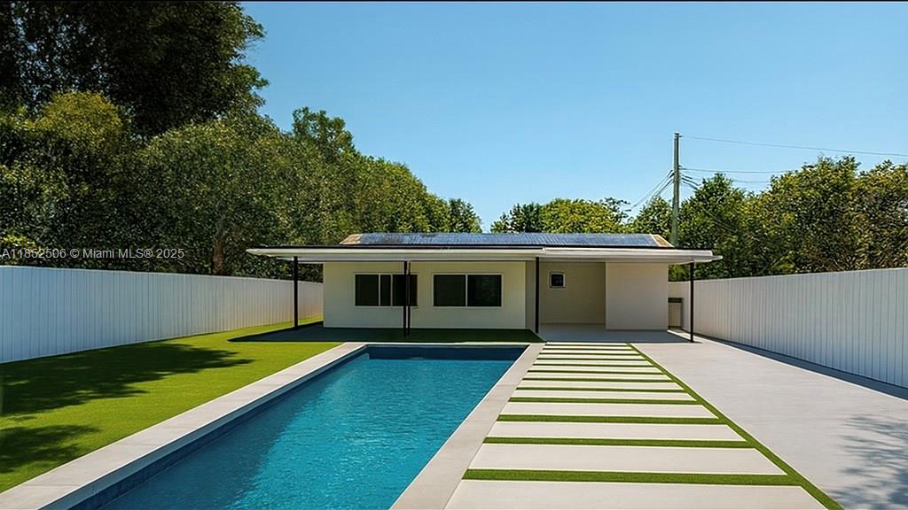 Have your kids play safely, go for a stroll, or walk your dog with peace of mind in this serene setting. Cul-de-sac, just steps from Miami Shores! This inviting 3-bedroom home is ideal for families, with top schools nearby. Enjoy the comfort and savings of IMPACT WINDOWS & SOLAR PANELS. It's a wonderful home in a sought-after location!
