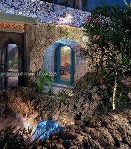 Private Furnished Coral Rock Cottage Unit #1 at the Coral Rock Village in Coral Gables. Enjoy artistic nature & privacy in this separate studio cottage, w 700 Sq Ft. Loft style (Climb a latter to get to your bed or put it on the ground and use the loft as a guest room or storage. Has a "Sleeping" porch (Outdoor screened in living room) & Walk-in closet Marble Bath. Volume wood beam ceilings. High speed Internet included, just connect to enjoy your private WIFI. Ready to move in, just pay FPL. Washer & dryer on premises. Also, enjoy the rooftop for nice place to relax. Minutes from UM & Miracle Mile. Easy to show. Plenty of parking and Pets are OK. Walk to the Golf Course, Publix, Burger Bob's and Coral Gables Country Club! Semi-Furnished is possible. Ideal for a single person or a couple.