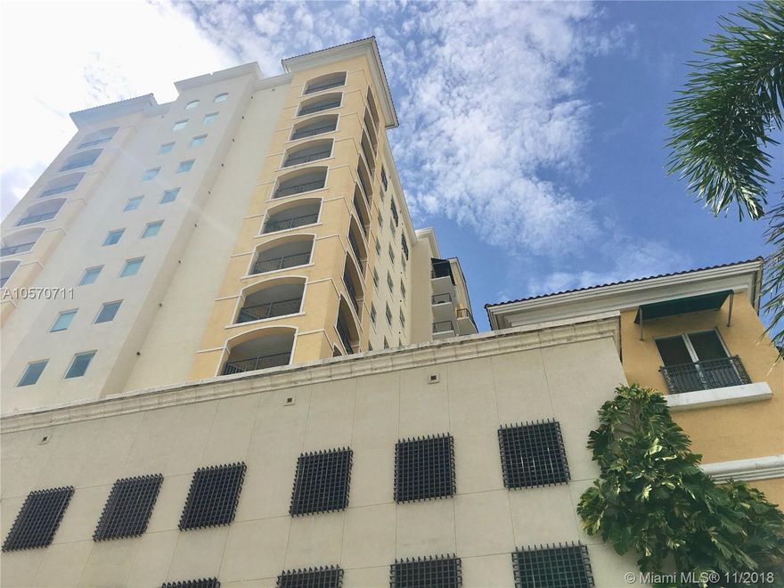Fabulous location Next to Coral Gables! Beautiful corner unit with fantastic View of Brickell and Downtown Area. This condo features a Pool with panoramic City views, Fitness Center & Game Room. Excellent Location, walking distance to Miracle Mile and Restaurants. Supermarket across the street (Publix), Minutes from UM and MIA Airport