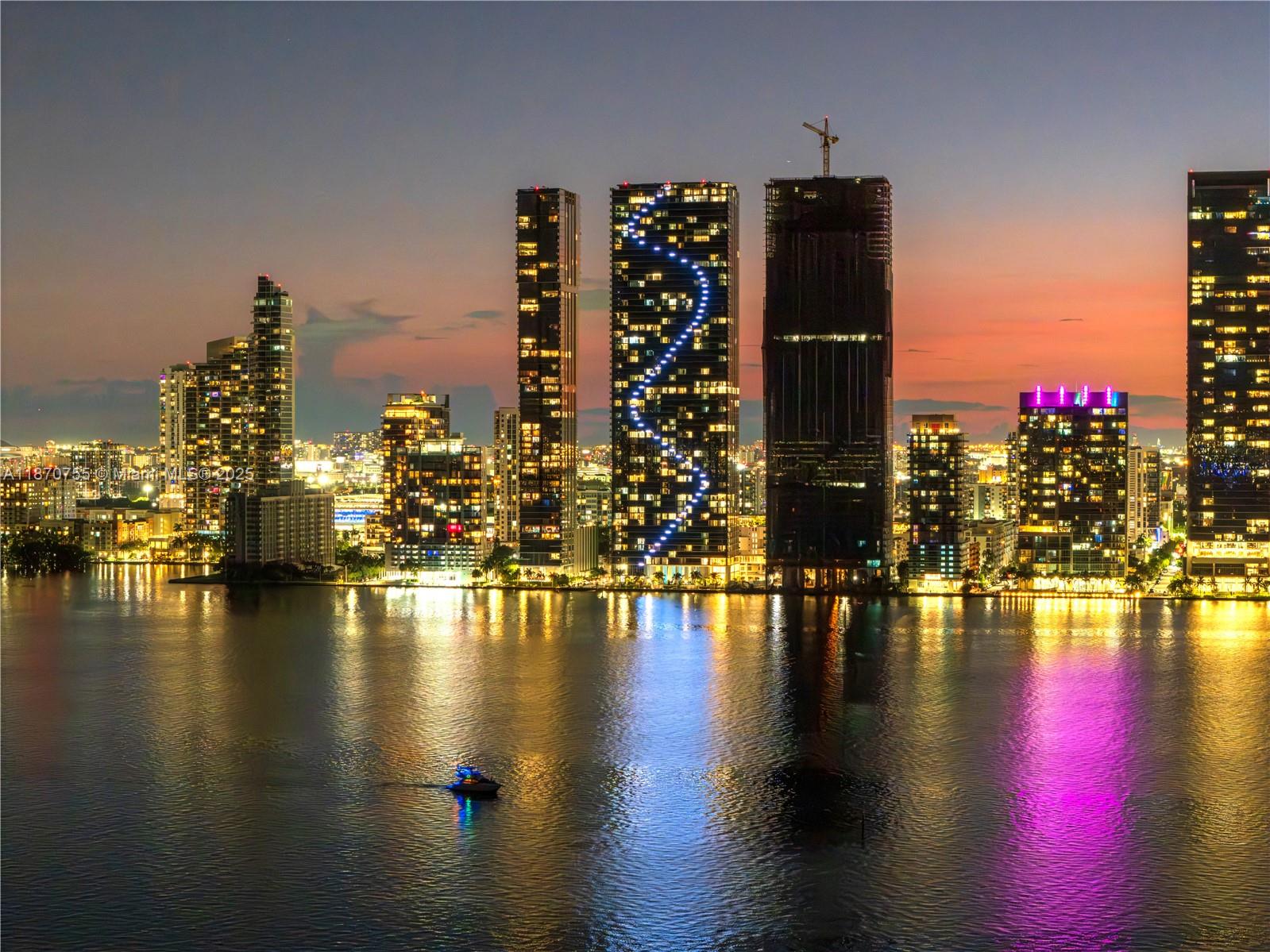 Aria Reserve Miami 503 offers 3 Bedrooms +den And3.5 Bathrooms. Built 2025. Tallest Residential Waterfront Dual Towers in the US with 54 linear feet of unobstructed waterfront Park and Bay Walk. 2+Acres Exclusive Amenities: Multiple pools, spas, jacuzzi, State of the art Fitness center, Basketball court, Tennis court, kids’ room, Family Lounge, Wine cellar Room, Within minutes from Design District, Miami Beach, Downtown/Brickell, and MIA International Airport. 10 Ft Ceilings, Electric Blinds, professionally painted, Built-out Closets, shower doors installed, Thermador Appliance, Massive 11-Foot-Deep Balcony with spectacular view of Biscayne Bay and Miami Beach Immediate Occupancy