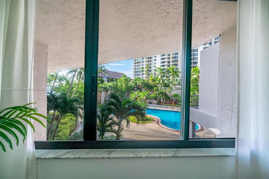 Fully Furnished 1bedroom 1.5 bath lobby level apartment. Full Washer and Dryer. Walk-in Closet. Spacious Kitchen. Wood floors. Newly renovated gym. Amazing heated pool and spa with spacious area for sunning, sitting under the tiki hut or catching up with friends. Sauna and racquetball/multipurpose rooms. Valet. Direct access to Brickell Key walk and steps from everything Brickell. Lots of places to eat, meet up and shop. Centrally located and sought after area. Easy commute.