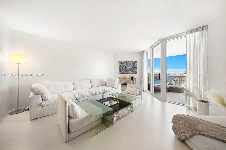 Don’t miss out on this great opportunity. This thoughtfully designed floor plan offers comfort, flow, and style, with an open kitchen that connects seamlessly to a large living and dining area—perfect for everyday living or entertaining. This 2BD/2BA + den layout is one of the most desirable, with the den ideal as a guest room, office, or flexible space. The spacious primary suite features a spa-like en-suite bath and a custom walk-in closet. Both bedrooms open onto an oversized terrace with spectacular panoramic views and abundant natural light through floor-to-ceiling windows.