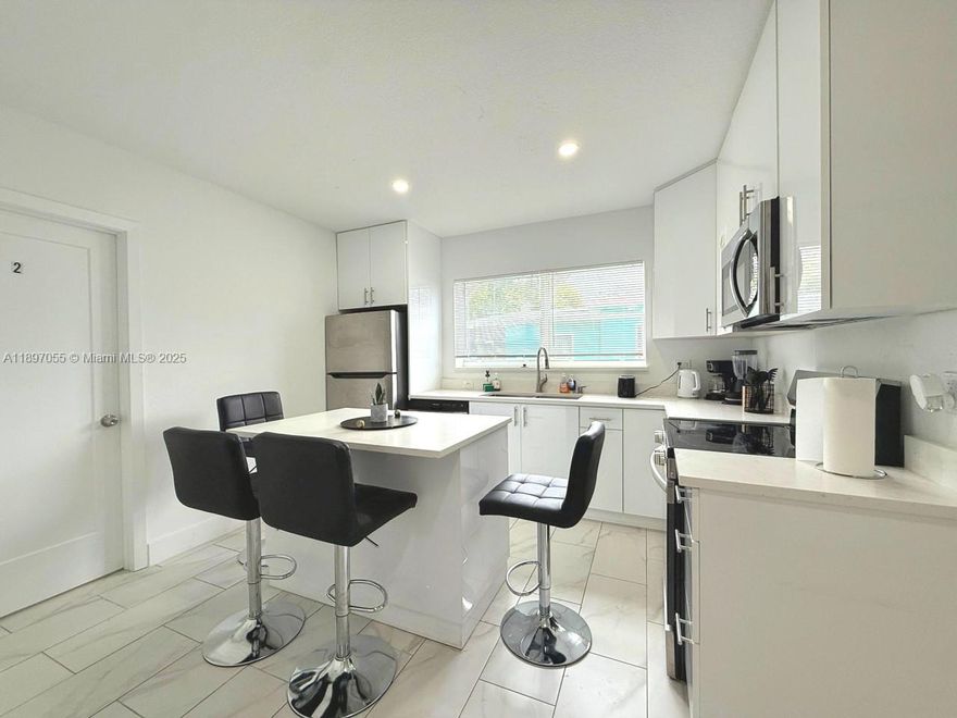 Mid to long term rental. This renovated and fully furnished Miami home is move-in ready. Peaceful Neighborhood walking distance to Wynwood, Midtown, and a short drive to downtown. Easy access to I95 and major highways. Free street parking. Located within walking distance to Wynwood and Midtown, and just minutes by car to Downtown, the airport, and the beach. Require credit and background check. Looking for responsive professionals or small families.