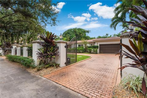 A home in Coral Gables