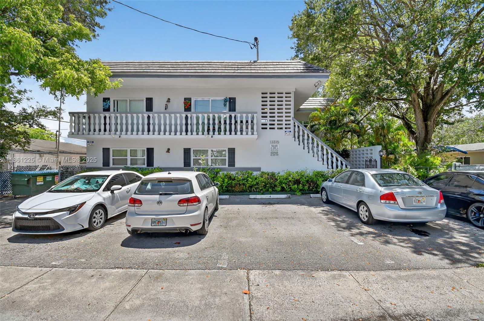 Spacious 1BR/1BA in a 6-unit North Miami building, freshly painted and fitted with impact windows. Enjoy a screened balcony and on-site common laundry. Water/sewer included in rent. Two assigned parking spaces (tandem). Located in a quiet residential area close to shopping, dining, and major roadways. Fast approval for immediate occupancy. No pets. Move-in: first month + last month + one month security deposit.