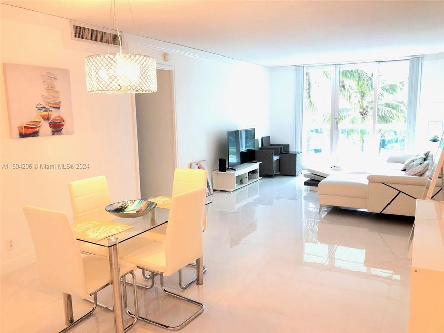 New Price! Oceanfront Resort Style Condo on Hollywood Beach; The Tides Condo ALLOWS short term rental; from daily/weekly/monthly. NO restrictions. Unit Features 1BR/1BA, 2nd floor, all new white porcelain tile floors throughout, upgraded marble bath & fixtures, granite counters & stainless-steel appliance in the kitchen. Fully furnished nicely to start your STL rental business or use yourself & off-set income. Building features 2 heated pools, 2 fitness gyms, 2 business rooms, 24 valet/concierge/security. 200' of beachfront to enjoy. Centrally located between Ft Lauderdale & Miami Beaches. Unit views of the garden, tiki & pool area. Nice morning sun. Income producing, please inquire.