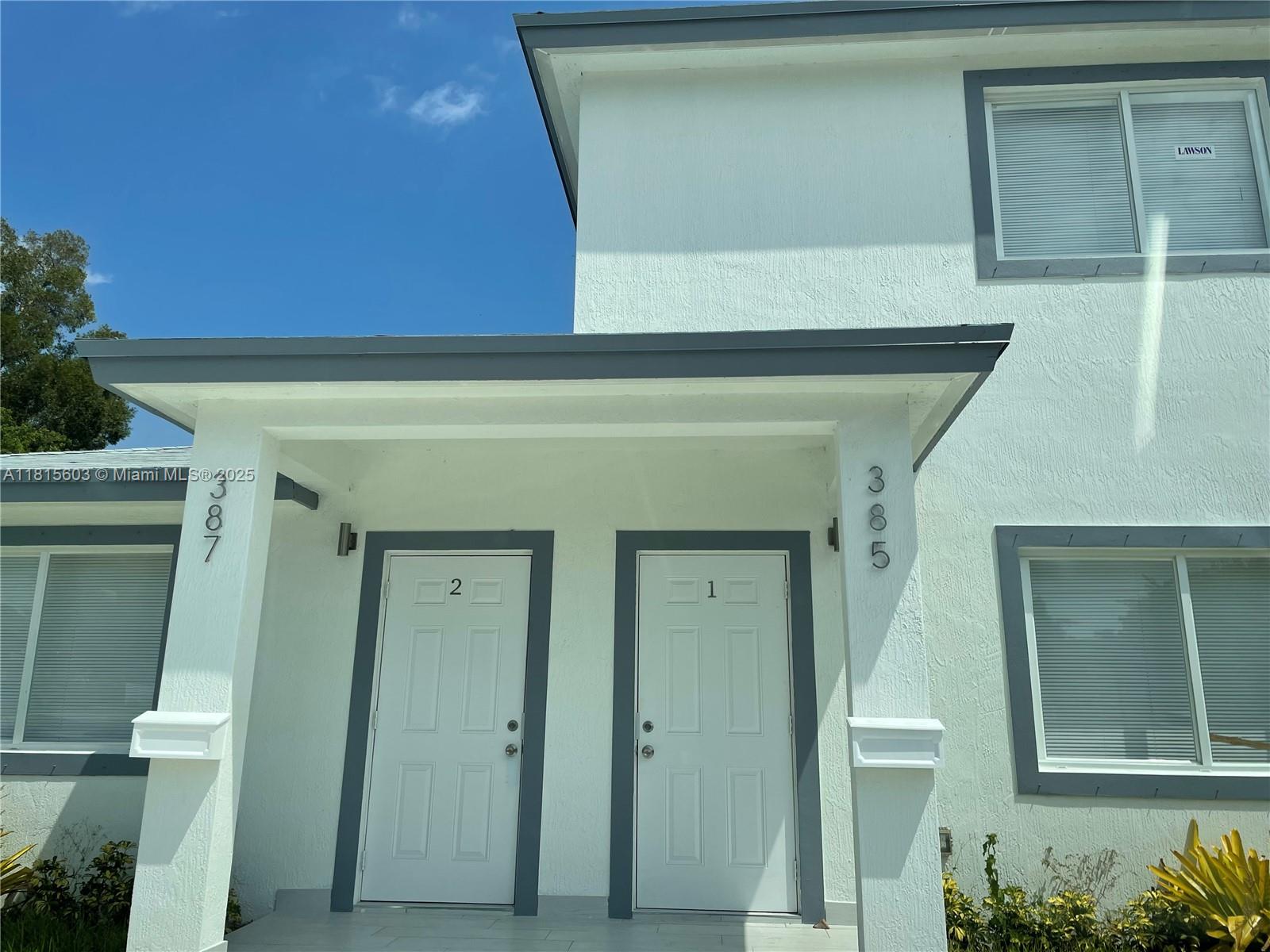 Rental Property at 385 Nw 82nd Ter 1, Miami, Broward County, Florida - Bedrooms: 3 
Bathrooms: 3  - $3,500 MO.