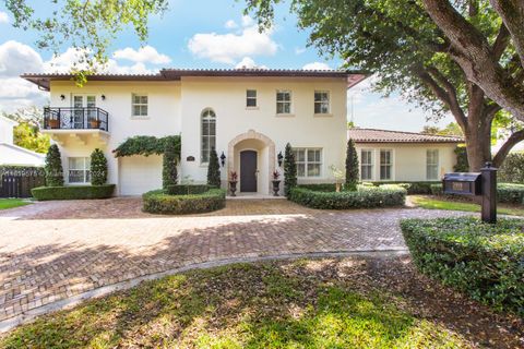 A home in Coral Gables