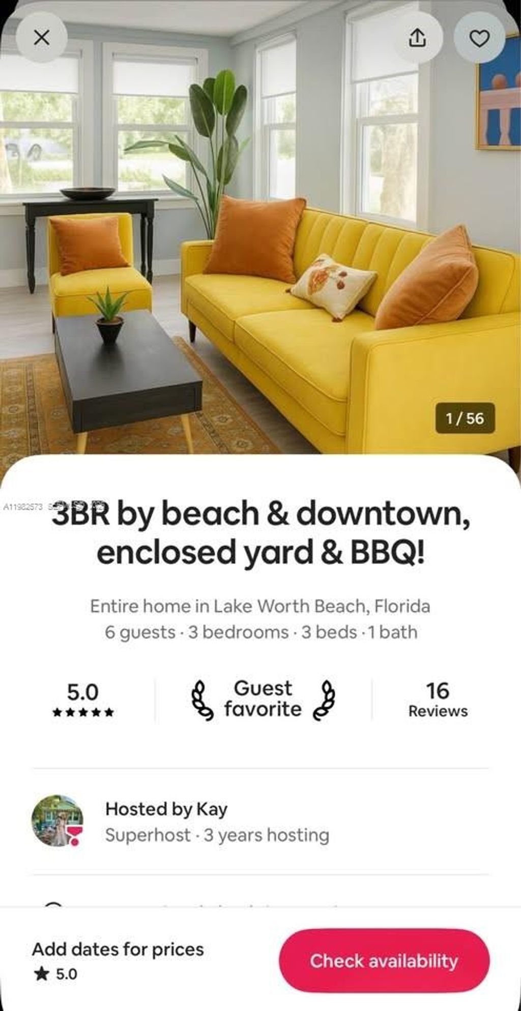 Photo of 213 N E St, Lake Worth, FL 33460 (MLS # A11982573)