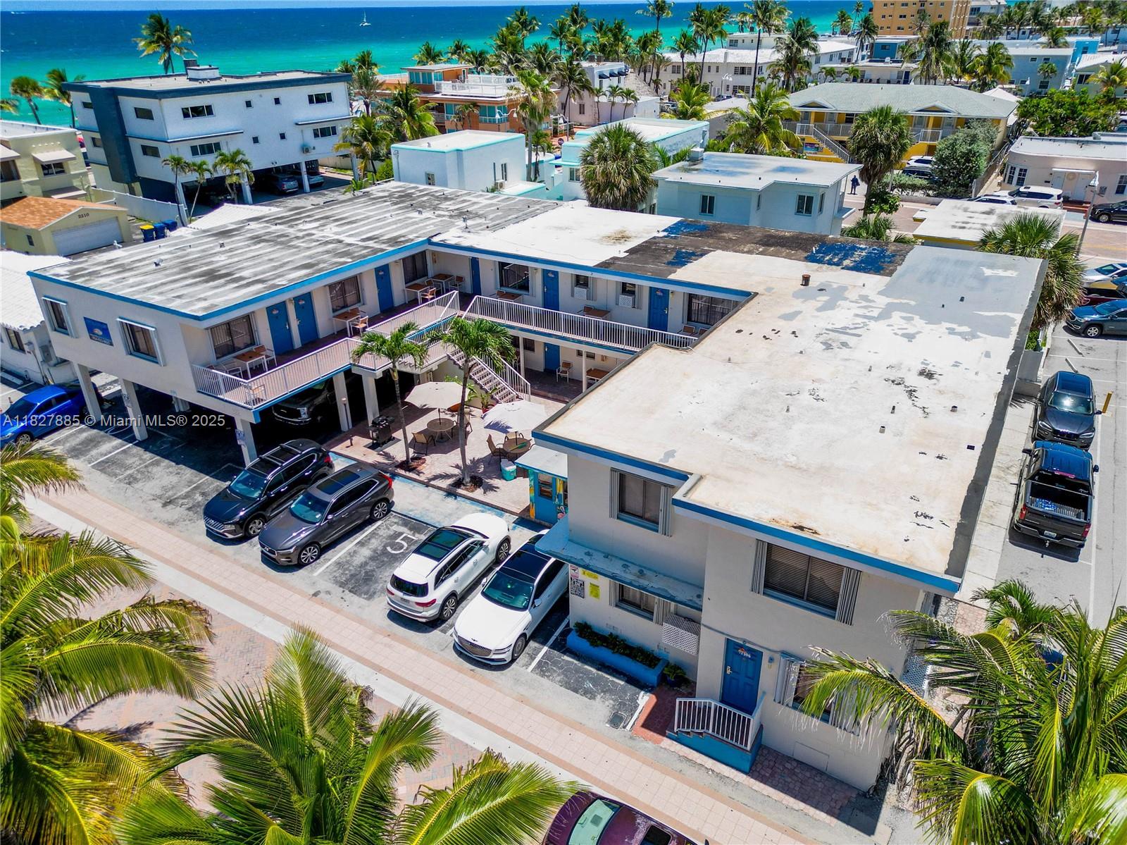 A rare opportunity located in vibrant Hollywood. This 16-room motel offers both a prime location and strong potential for income generation or redevelopment. Minutes from Hollywood Beach and Broadwalk, Ocean's Sound Hotel sits on an 8,054 SF lot and boasts a building size of 9,927 SF. The property features 16 guest rooms, making it an ideal choice for short-term vacation rentals, boutique hospitality, or repositioning for alternative commercial uses. With consistent tourism traffic year-round, proximity to dining, shopping, and entertainment, and easy access to Fort Lauderdale–Hollywood International Airport, this offering presents a unique chance to acquire a high-demand asset in one of South Florida’s most dynamic coastal markets.