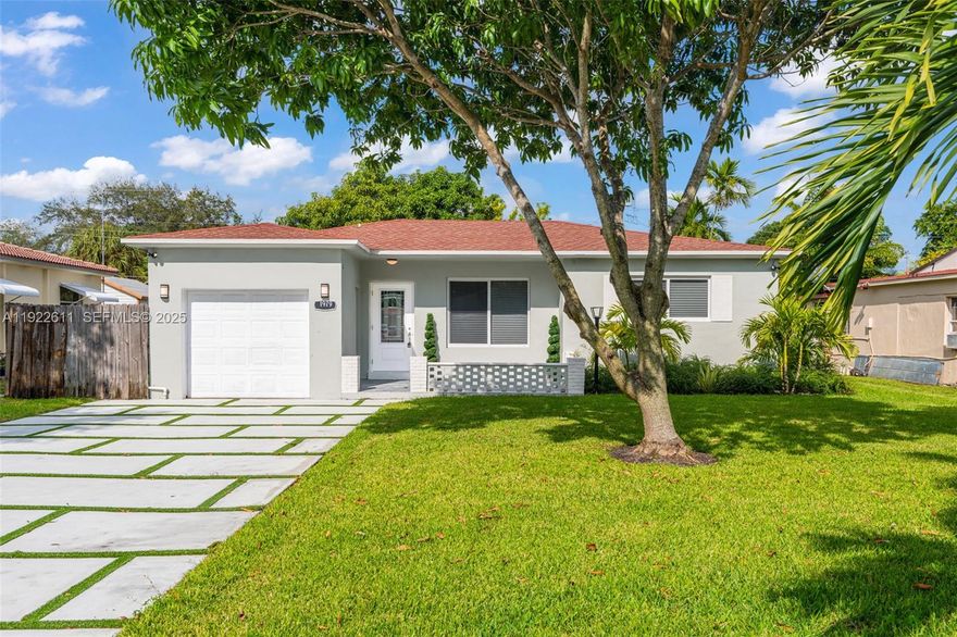 Welcome to 1979 NE 176th St, a delightful residence in North Miami Beach, FL. This beautifully renovated home features 3 bedrooms and 2 bathrooms, making it ready for you to move in and enjoy. With Brand new roof and impact windows,  its durable concrete construction and a convenient garage, this property is set on a spacious lot, offering ample room for outdoor activities. Perfectly positioned, it provides easy access to local amenities and parks, making it an excellent choice for those seeking a vibrant community. For more details and to explore the possibilities this home offers, contact the listing agent today!