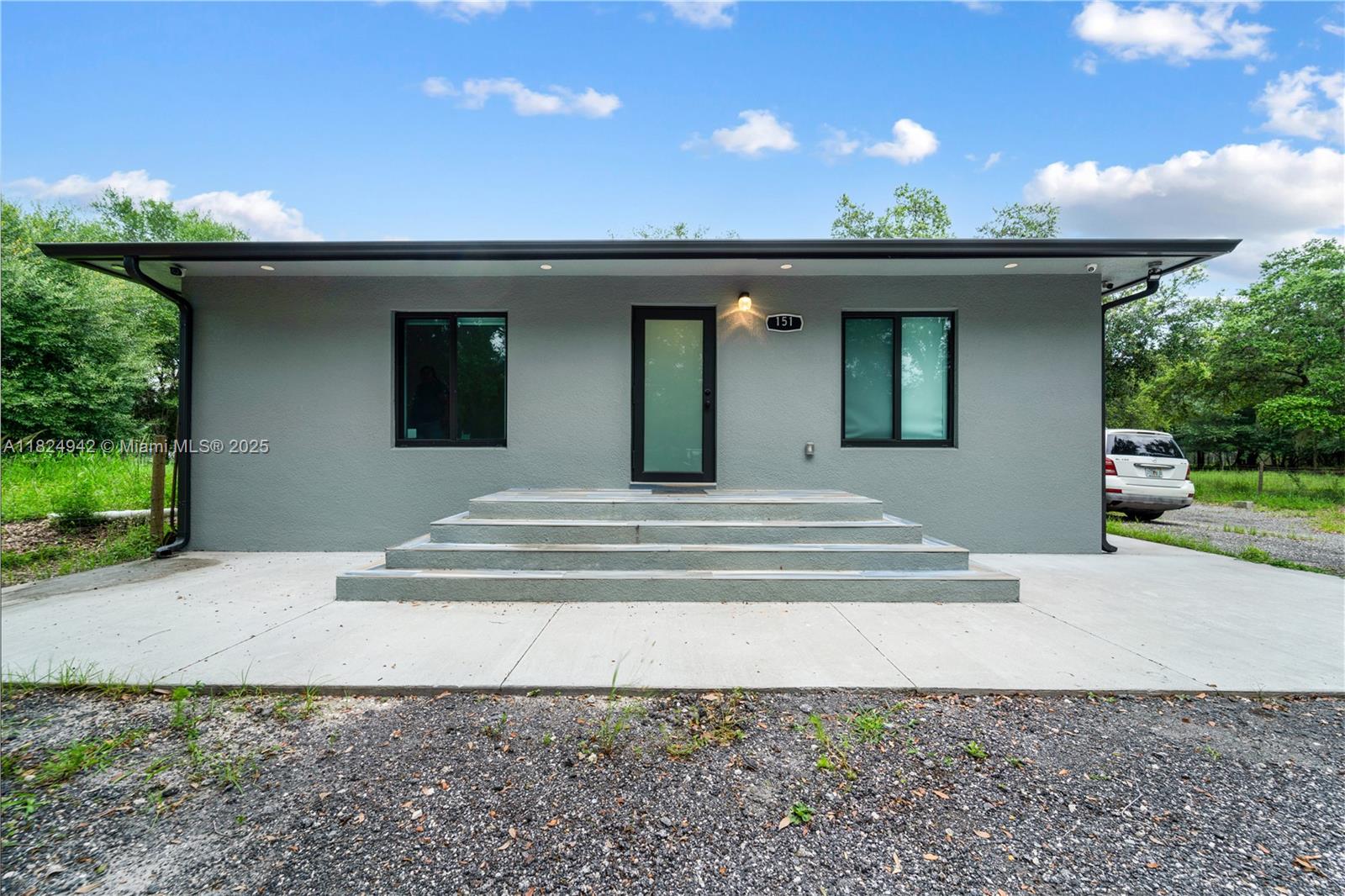 Located in sought-after Montura Ranches, this 2021 CBS-built home sits on 2.5 fully fenced acres—perfect for horses, animals, or your outdoor lifestyle. Featuring 2 bedrooms and 1 bathroom with newer finishes, tile flooring throughout, and impact windows and doors. The kitchen offers wood cabinets, granite countertops, and stainless steel appliances. Home runs on well water and septic. Enjoy peace and privacy while being just minutes from the Montura Ranch community clubhouse, pool, playground, and more. A great opportunity to own newer construction with room to grow! Property is part of an estate and sale is subject to court approval. Please allow additional time for response and closing.