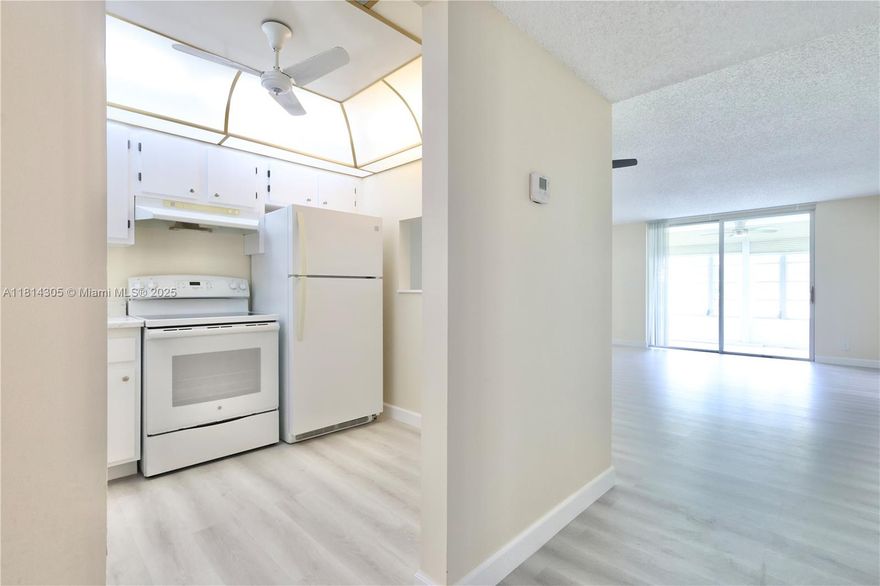 MUST BE 55+ YEARS OLD. Welcome to the beautiful 1/1.5 in Royal Park Gardens, located in Margate, FL. This bright and spacious condo has brand new floors, the walls have been freshly painted and it also has newer kitchen countertops. Spacious sunroom overlooking the canal (water views). Residents can enjoy convenient amenities such as a common laundry area, elevator access, tennis courts, and the community pool for relaxation and recreation. Don't miss out on the opportunity to make this charming condo your new home! REQUIREMENTS: 55+ years old, 690+ credit for all occupants (even if not financially responsible), min income $35k, 3 months total at move-in (1st month of rent + 2 months of Security Deposit). No pets allowed. Application process takes up to thirty days.