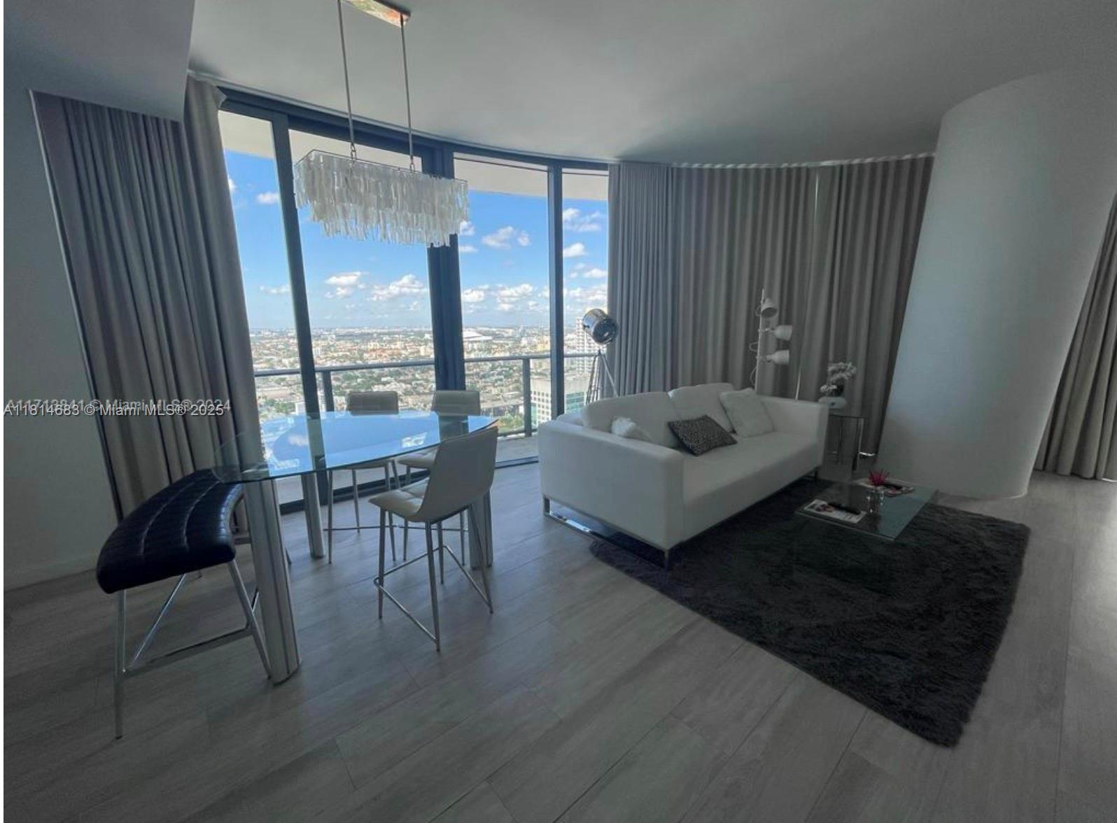 Rental Property at 55 Sw 9th St 4208, Miami, Broward County, Florida - Bedrooms: 2 
Bathrooms: 2  - $5,600 MO.