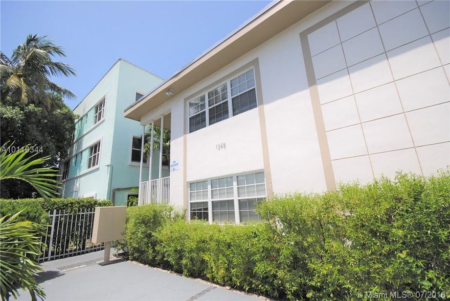 Come see this studio in the heart of south beach, walk to all your favorite shops, restaurants, salons and nightlife! Just 3 blocks from the ocean, this bright two story residence overlooks lush greenery. This unit is featuring an updated kitchen and bath. Just present your completed our application with offer and move in with 2 days from offer approval.