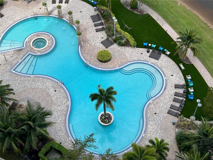 This beautiful apartment has two bedrooms, two bathrooms, and a den. It has a fantastic view of the Everglades. The whole apartment has marble floors. The kitchen is European-style. There are closets. Stainless Steel Appliances, a washer and dryer, and two parking spaces are assigned. Enjoy the TAO Condo amenities. Concierge, security, pool, gym, etc. Walking distance from the Sawgrass Mall. 

The unit will be available on October 20.

Please, for showings, go to Showing Assists - No same-day showings will be approved.