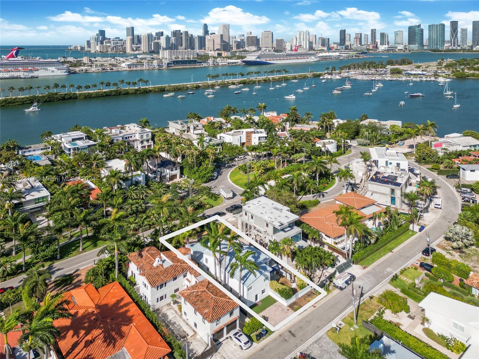 Property for Sale at 277 Palm Ave, Miami Beach, Miami-Dade County, Florida - Bedrooms: 4 
Bathrooms: 3  - $3,950,000