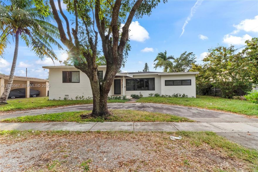 Discover this stunning and fully remodeled 4-bed, 3-bath single-family home in the heart of North Miami , currently tenant-occupied and generating above-market rental income, making it a fantastic investment opportunity from day one. House is Fully Renovated, offering peace of mind and long-term value.

Step inside to an inviting open floor plan filled with natural light, flowing into a stylish Florida room featuring warm wood accents. The modern kitchen boasts quartz countertops, a spacious island with designer lighting, and stainless steel appliances, perfect for cooking and entertaining. Each of the four bedrooms offers ample space, including walk-in closets, while the three tastefully renovated bathrooms provide both convenience and comfort.

Outside, enjoy true Florida living with a refreshing pool, lush greenery, and mature fruit trees. Centrally located just minutes from the NOMI District, I-95, shopping, dining, and the world-famous beaches, this property blends lifestyle, location, and exceptional rental performance.

Ideal for investors or future homeowners, this one has it all!
