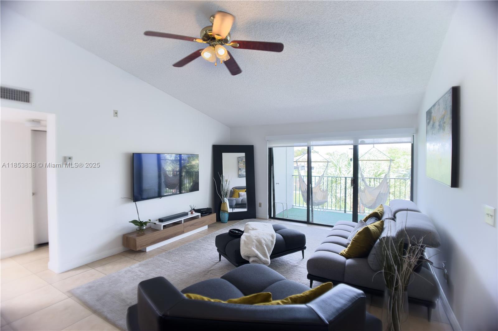 Spacious 2/2 in Visconti Coral Springs! This third-floor unit features high ceilings, split-bedroom layout for added privacy, in-unit washer/dryer, and a private balcony. Located in a gated community with resort-style amenities including a pool, fitness center, and tennis court. One assigned parking space plus ample guest parking. Great location near shops, dining, and highways. Don’t miss this opportunity!