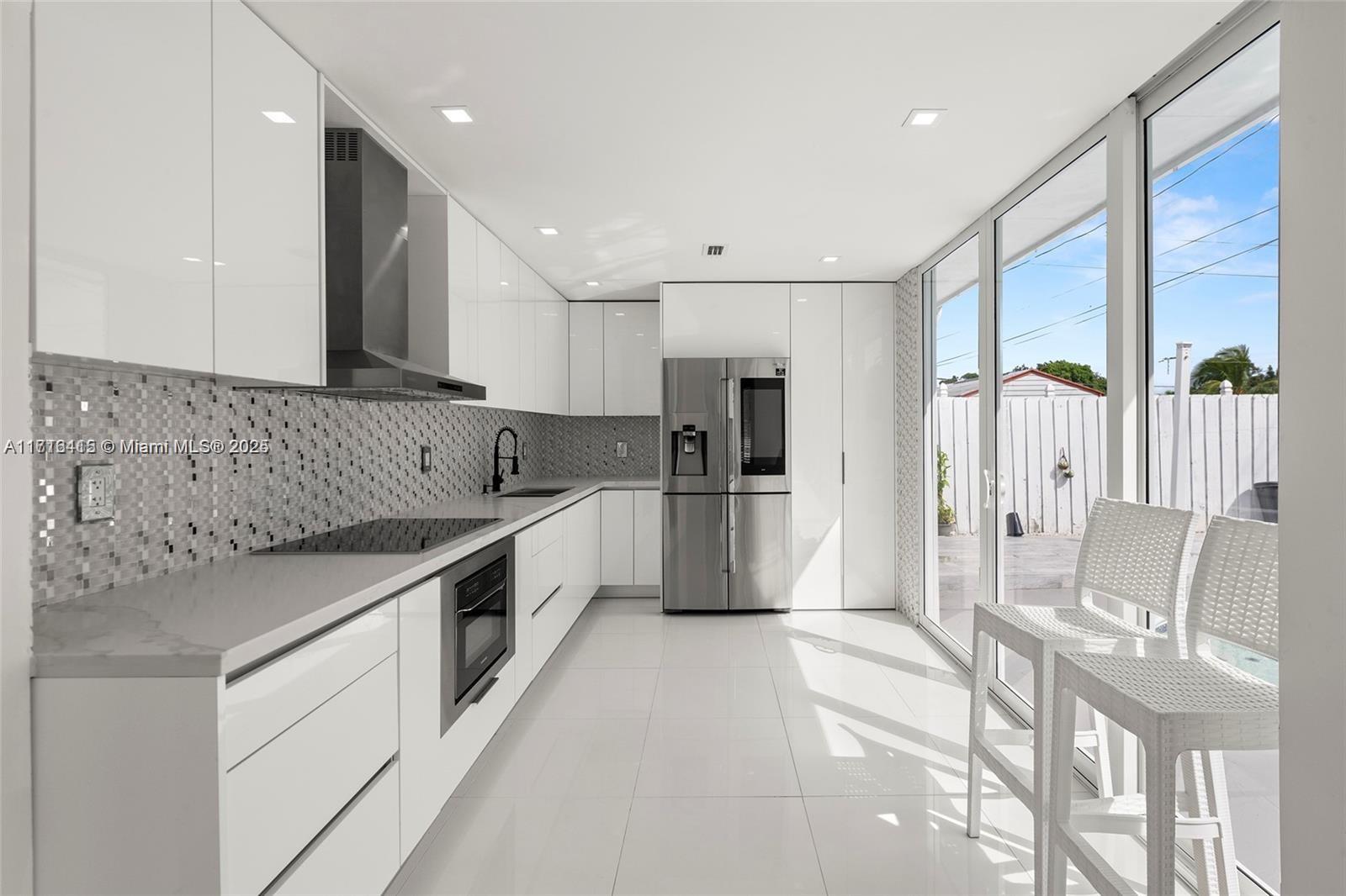 Welcome to this versatile 4-bedroom, 2-bathroom rental home, perfect for families or professionals seeking space and flexibility. Located in a quiet, HOA-free neighborhood, this property features a private pool, an outdoor kitchen, and a mini guest house with A/C, ideal for storage or home office. Inside, the home offers spacious living areas, an additional room for work/space, and the unique ability to be split into two separate units with individual kitchens and entrances. Enjoy the ultimate Florida lifestyle with options for entertaining, relaxation, or multi-unit living.