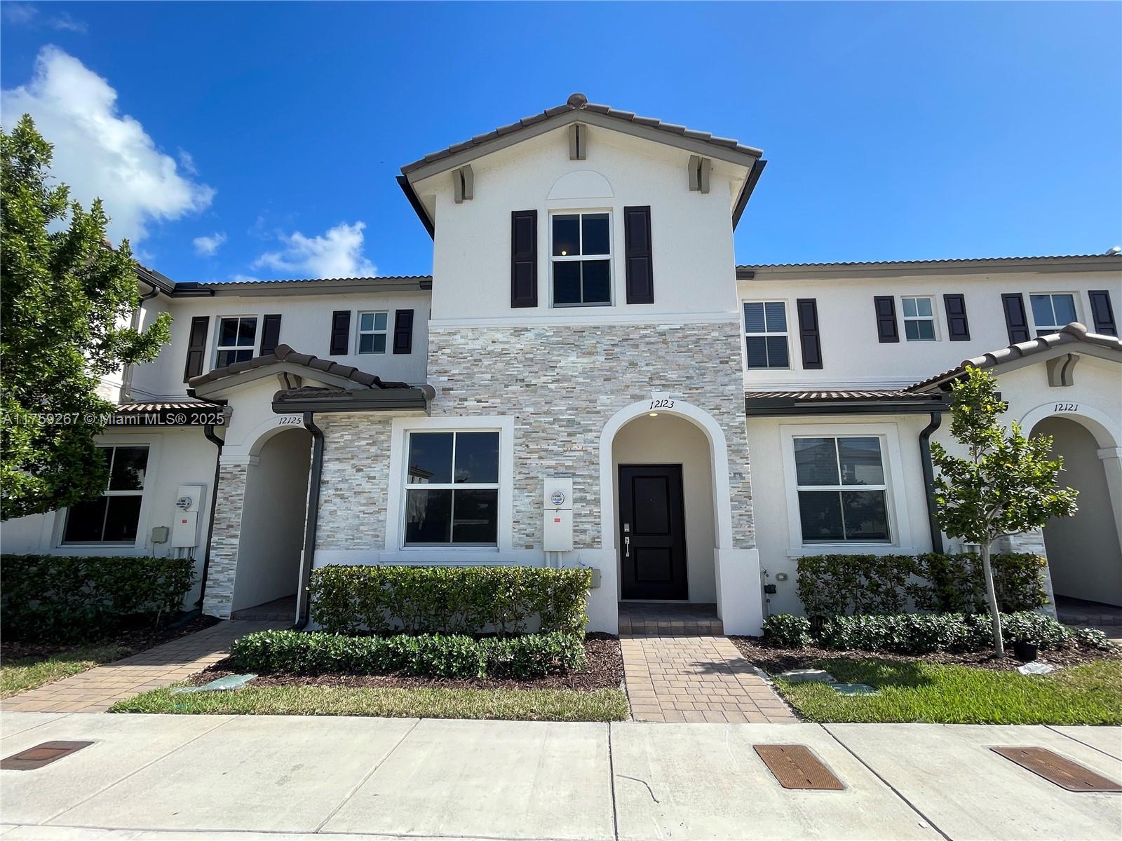 Rental Property at 12123 Nw 23rd Ct 12123, Miami, Broward County, Florida - Bedrooms: 3 
Bathrooms: 3  - $2,950 MO.