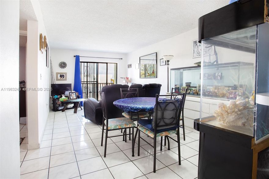 Competitively priced in today's market, this unit presents a compelling opportunity perfect for first-time buyers or investors. Centrally located 2-bedroom, 1-bath unit is move-in ready in a secure fob gated building. Features tile flooring, high-impact windows, low HOA fees and new elevator. Assigned parking space is located near building entrance, elevator and stairs for daily access. Located minutes away from loanDepot Park, Downtown Miami, Brickell, Coral Gables, Coconut Grove, major hospitals, and 15 minutes from Miami International Airport.
