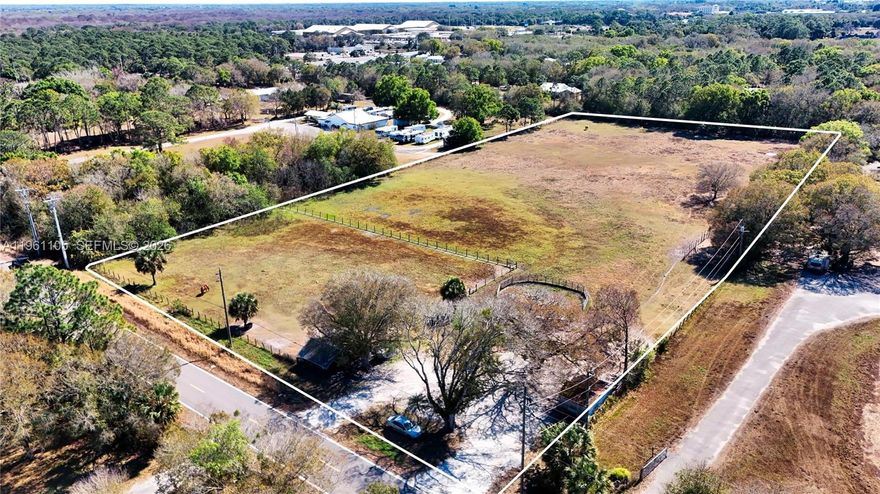 Vacant 5-acre parcel located in Okeechobee, FL 34972-1777. Spacious acreage offering privacy and flexibility with no HOA and no deed restrictions. Ideal for residential, agricultural, or recreational use. Convenient access to town amenities while maintaining a rural setting. Excellent opportunity for builders, investors, or buyers seeking land with room to grow.