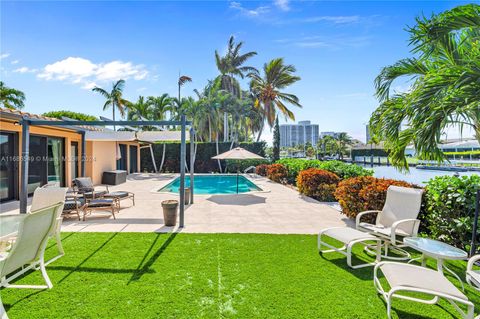 A home in Hallandale Beach