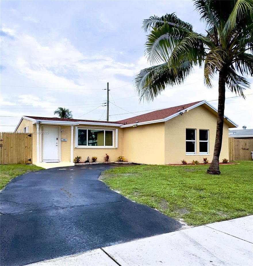 Welcome to your move-in ready gem in Oakland Park with NO HOA - just minutes from one of S. Florida's most popular beach villages, Lauderdale-By-The-Sea! This low flood risk property boasts a completely updated studio with a private entrance, ideal for income generation, guests, or extended family. 
Numerous updates include: Hurricane impact doors & windows, 3-year old roof and AC units, LPV waterproof & scratch resistant floors, marble kitchen counters, tankless water heater, new appliances, crown molding & baseboards! Outside you’ll love the fresh paint, new gates, resealed driveway, new hard-wired 15 jet hot tub, and plenty of room for boat parking and pool. Conveniently located near shopping, dining, Fort Lauderdale hot spots, and just a short drive to the beach! An Absolute Must See!