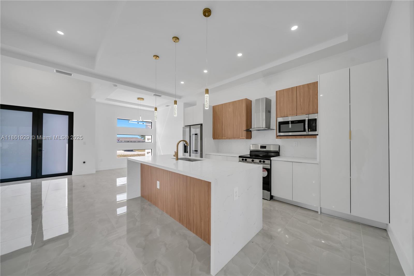 Beautiful new construction! This move-in ready single-family home offers 1,691sqft of stylish living space, featuring 3 bedrooms + den and 3 full baths—including a versatile den/office with a third bath accessible from the lanai for ultimate flexibility and convenience. Enjoy an airy open-concept floor plan, modern kitchen with stainless steel appliances, a split-bedroom layout for privacy, and a luxurious primary suite with spa-style bath. The expansive covered lanai is perfect for outdoor living, entertaining, or future pool plans. Don’t miss your chance to own this exceptional property—schedule your private tour today!