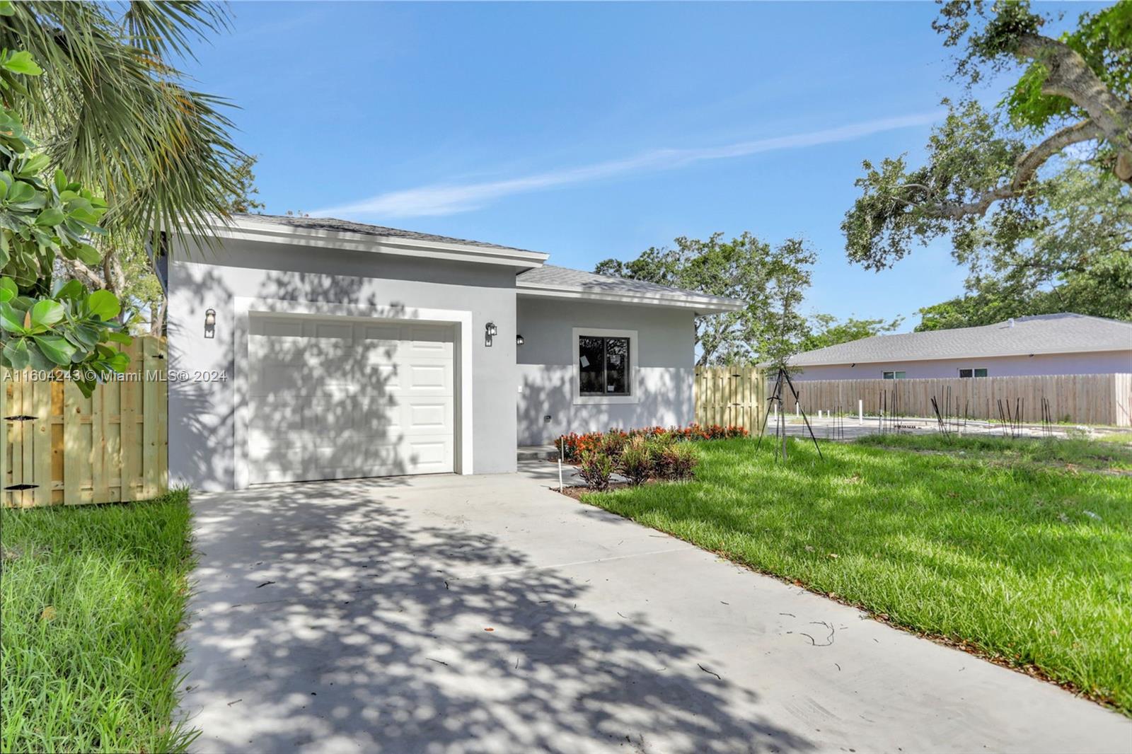 Discover your new home in Fort Lauderdale, Florida! This charming 3-bedroom, 2-bathroom single-family residence features an inviting open floor plan, ideal for modern living. Enjoy the convenience of a one-car garage and the spaciousness of a large lot, perfect for outdoor activities and entertaining. Located in a desirable neighborhood, this home offers both comfort and convenience. Don't miss out on the opportunity to own this spacious and well-situated property in Fort Lauderdale!