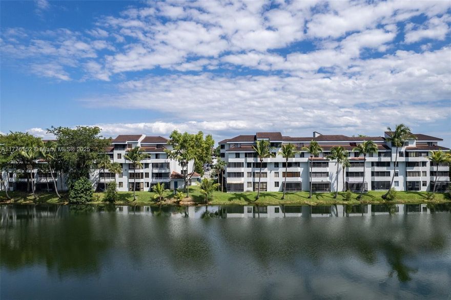 Investor-friendly condo in the heart of Kendall! This spacious 2-bed, 2-bath unit is on the first floor of a quiet, well-kept community and is vacant and ready for a new tenant or owner. Features include tile floors throughout, a practical layout, washer and dryer inside the unit, and a screened-in patio with peaceful lake views. The primary suite offers a walk-in closet and full bath. Assigned parking nearby. Community includes landscaped walkways and open-air corridors for added privacy. Conveniently located near shopping, schools, and major roads. Showings by appointment only.