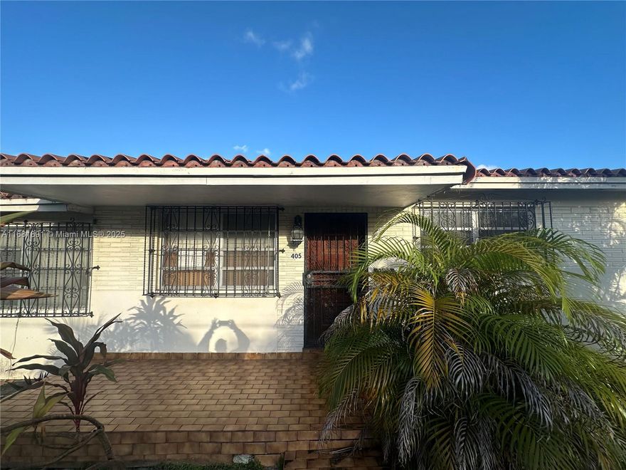 Cash-only! Short Sale. Firm on price. This 3-bedroom, 3-bathroom home in a prime location in Miami. Plenty of space with 1,673 sqft and a 7,590 sqft lot. No HOA. A great opportunity you don’t want to miss!