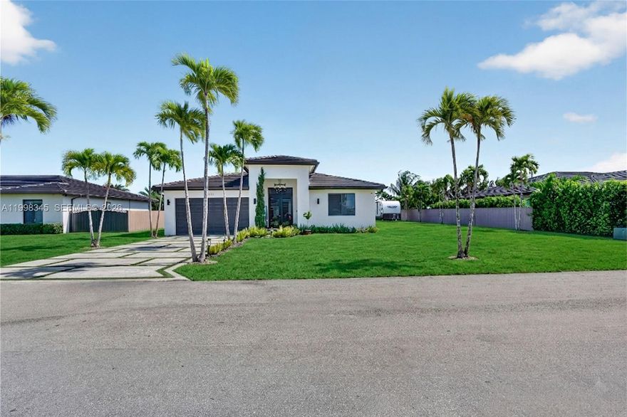 Fantastic 4-bedroom, 3-bath home located in Miami, offering generous living space and sitting on an oversized 14,000 sq ft lot. Perfectly situated with easy access to Kendall and the Florida Keys, this property combines comfort, space, and convenience.

Built with modern construction standards, the home features impact windows and doors for enhanced storm protection and energy efficiency. Inside, you’ll find a bright and open floor plan with porcelain tile throughout, creating a clean and elegant flow.

The spacious kitchen is designed for both everyday living and entertaining, featuring quartz countertops, stainless steel appliances, and ample space for a full dining area. The primary suite offers a relaxing retreat with a soaking tub, a large walk-in shower, and custom-built closets.

Four additional bedrooms and 3 bathrooms provide flexible options for family living, guests, or a home office setup.

The expansive backyard offers endless possibilities with plenty of room to build your dream pool and create a custom outdoor entertainment area. The oversized lot also provides ample space for RV or boat parking.

A two-car garage plus an extended driveway provides ample parking for multiple vehicles.

A perfect blend of modern finishes, functional layout, and oversized lot—ready to enjoy the best of South Florida living.

NEW PHOTOS COMING SOON.