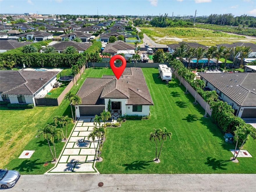 Fantastic 4-bedroom, 3-bath home located in Miami, offering generous living space and sitting on an oversized 14,000 sq ft lot. Perfectly situated with easy access to Kendall and the Florida Keys, this property combines comfort, space, and convenience.

Built with modern construction standards, the home features impact windows and doors for enhanced storm protection and energy efficiency. Inside, you’ll find a bright and open floor plan with porcelain tile throughout, creating a clean and elegant flow.

The spacious kitchen is designed for both everyday living and entertaining, featuring quartz countertops, stainless steel appliances, and ample space for a full dining area. The primary suite offers a relaxing retreat with a soaking tub, a large walk-in shower, and custom-built closets.

Four additional bedrooms and 3 bathrooms provide flexible options for family living, guests, or a home office setup.

The expansive backyard offers endless possibilities with plenty of room to build your dream pool and create a custom outdoor entertainment area. The oversized lot also provides ample space for RV or boat parking.

A two-car garage plus an extended driveway provides ample parking for multiple vehicles.

A perfect blend of modern finishes, functional layout, and oversized lot—ready to enjoy the best of South Florida living.

SELLER  MOTIVATED