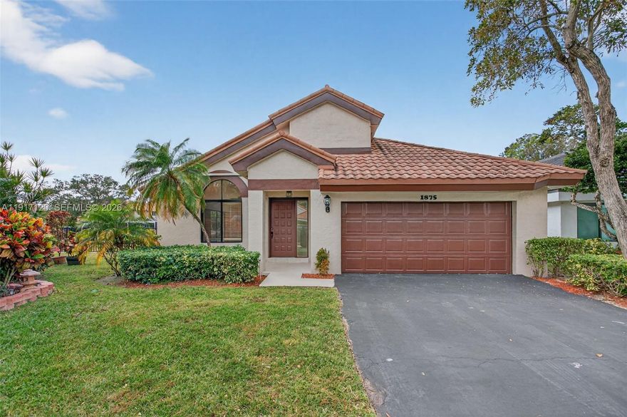 Stunning lakefront pool home on a cul-de-sac in desirable Cross Creek in Plantation.  Impeccably maintained home located in one of Plantation’s most desirable neighborhoods. Featuring a bright, open layout, this property offers the perfect blend of comfort, style, and South Florida living. Step inside to a spacious main living area filled with natural light, freshly painted interior and exterior, and a seamless flow ideal for both daily living and entertaining. The kitchen features direct views of the backyard. The three bedrooms are generously sized, and the primary suite includes its own private jacuzzi bath and access to the lanai and pool area.  Outside, enjoy a generous fenced-in yard with a salt water waterfall slate pool, and plenty of room for kids, pets, gardening and grilling. 50 year Metal Dura Loc roofing system .  Centrally located. Close to major highways, Sawgrass Mills Mall, fine dining, restaurants & more!