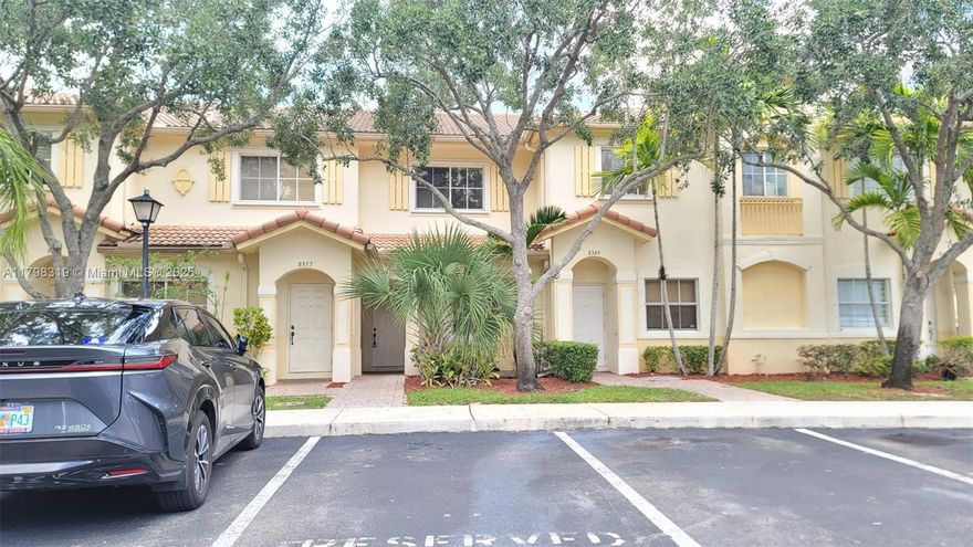 Well maintained, lakefront townhome in the beautiful Murano community. 2 bedrooms and 2.5 bathrooms. Located in close proximity to the Hard Rock Stadium, Walmart, Sam's Club, shopping malls, restaurants with easy access to major roadways.