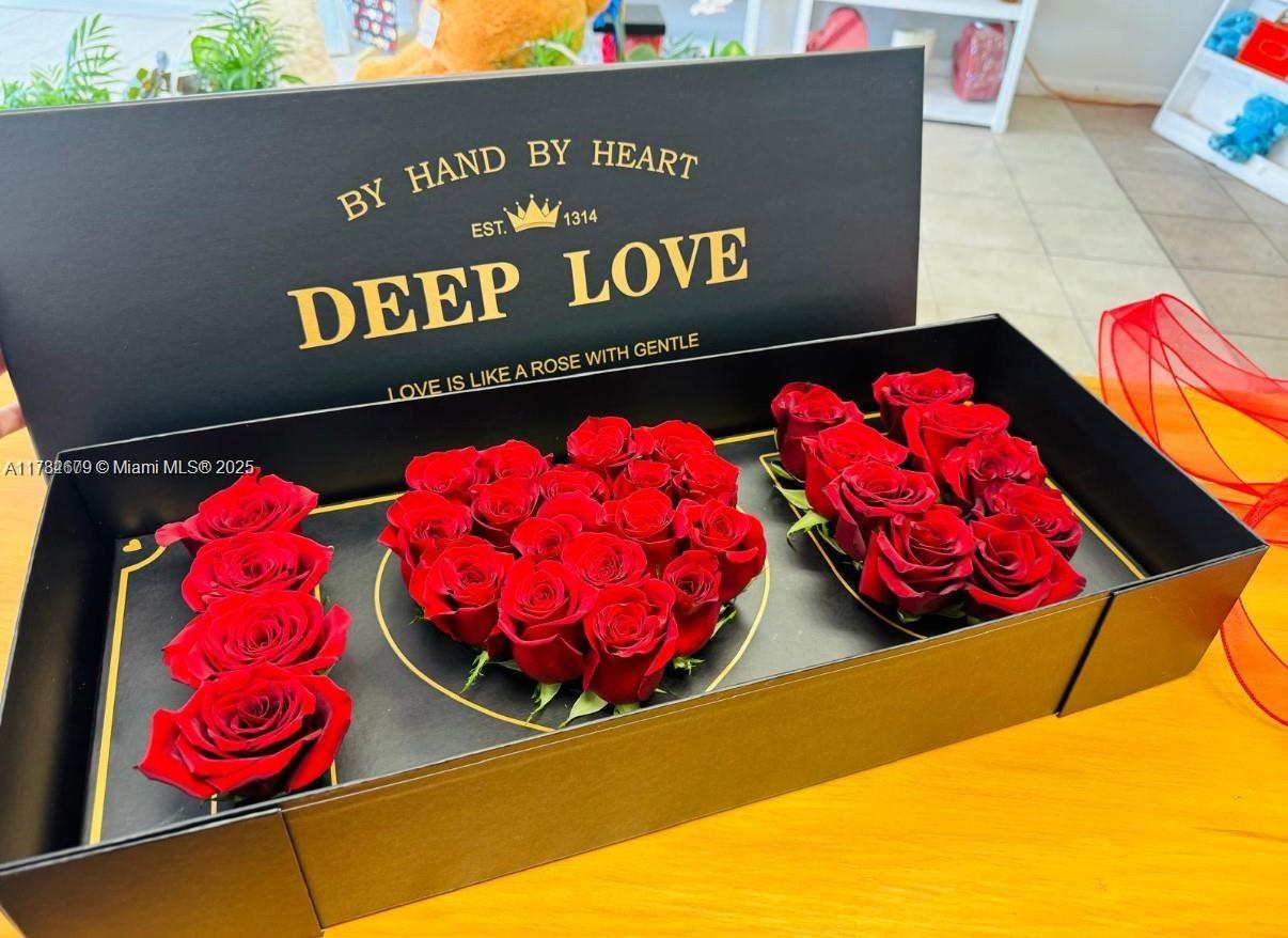 Great Business Opportunity – Flower Shop for Sale in Tamarac!
Well-established flower shop in a high-traffic area of Tamarac. Offers strong visibility, steady traffic, and growth potential. Ideal for a family-run operation, floral designer, or first-time business owner. The shop provides floral arrangements for all occasions—weddings, birthdays, corporate events, and everyday needs. It also sells plants, balloons, and gift items. It’s a turnkey operation ready for new ownership. Prime location with easy access and parking, walk-in and repeat customer base, Potential to grow online and delivery services. Equipment and inventory included, Favorable lease terms. Great option for E-2 visa seekers. With room to expand. This business is ready to grow with your vision.