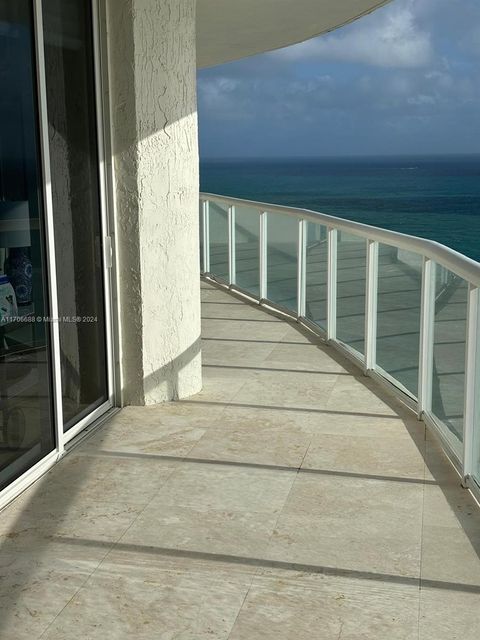 A home in Sunny Isles Beach