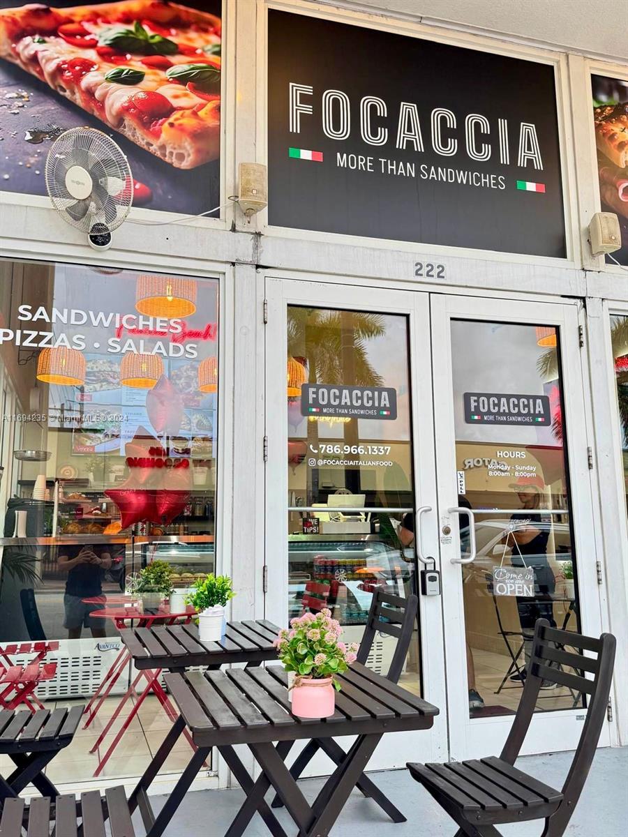 This place known for its great reputation is for sale!! Located in the one of most desirable places in Miami, One block from the beach and in the center of the tourist hot destinations. This business is ready for new management, low rent, trained employees, great reviews on Instagram, Facebook and more. Exquisite menu and easy to manage. This business is really great option for anyone who is looking for a new gastronomic adventure, expanding current concepts or taking a hobby to the next step.
Italian Gourmet concept.
Call me to get more information! This business could qualify for a Visa, please talk with an attorney for their advice.