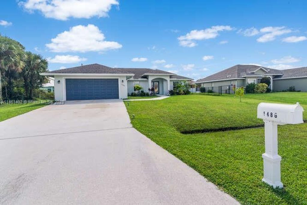 Photo of 1486 SW Leisure Ln, Port Saint Lucie, FL 34953 (MLS # A11461402)