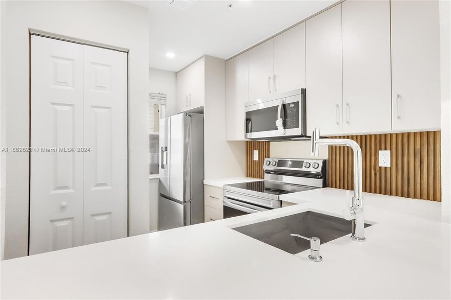 Location! Location! Enjoy living minutes away from ALL that Miami has to offer in this charming, newly remodeled 2 bedroom / 2.5 bathroom condo/townhouse built in 2007. 2 parking space included + plenty of guest parking. Do not miss the opportunity to live next to all major highways, Miami International Airport, and only 15-20 minutes to Coral Gables, Miami Beach, Downtown, Brickell & Wynwood, and the future David Beckham Soccer Stadium, Miami Freedom Park! Wind & Hurricane insurance included in HOA. Brand NEW Flat screen TV included in sale as a BONUS! Walkthrough video available on Youtube! Contact Listing agents for tour! ( Investor Friendly ), $5,000 SELLER CONTRIBUTION ! Limited Reservers available, 15%-25% down required at the moment.
