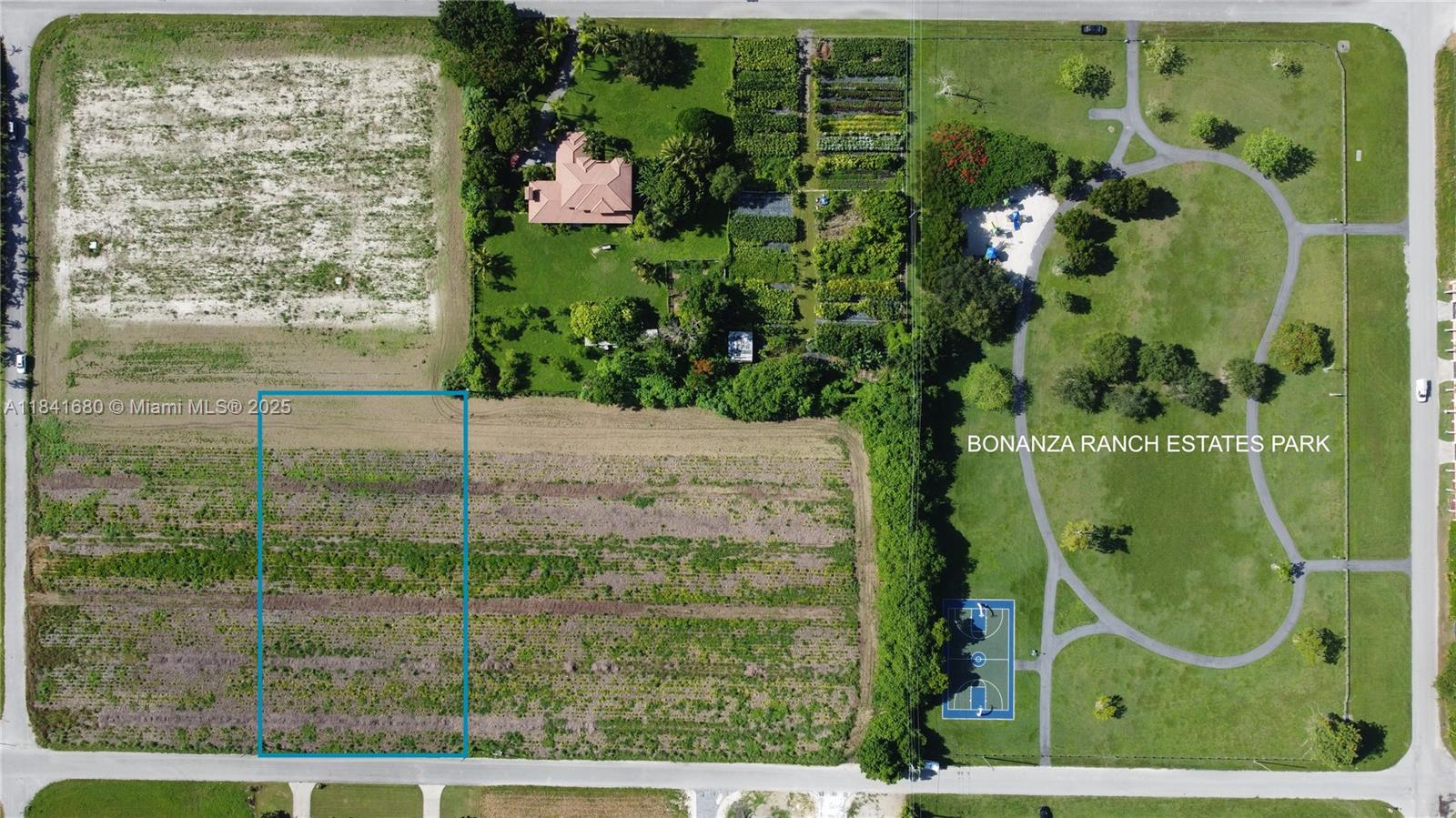 Don't miss this opportunity to own a prime lot in the heart of the Redlands, next to Bonanza Ranch Estates Park! Perfect for a custom home, pool, stables, or gardens, with room to create your ideal retreat. Surrounded by nature yet close to Krome Ave, US 1, Schnebly's Winery, and the Everglades. Land values in this area have been rapidly increasing, making this not just a dream location but also a smart investment. Enjoy peace, privacy, and potential in one of South Florida's most desirable rural communities.