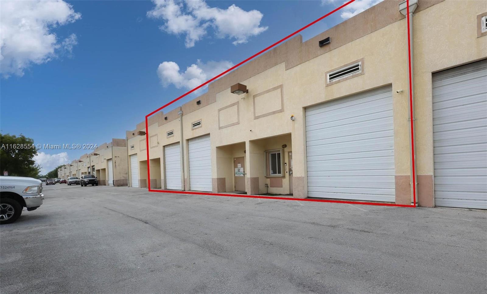 Rare find THREE WAREHOUSES (UNITS 31-33) RIGHT NEXT TO EACH OTHER. Perfect for investors or personal use! All three units come with there own personal office, bathroom, and air conditioning. Located in a prime location near Miami Executive Airport and Turnpike, via SW 120 ST. Street level loading. 18"FT celling's, concrete roof. NOT subject to appraisal. Units 32 and 33 are currently rented out (for $2,600 and $3,000). For more information please contact listing agent.