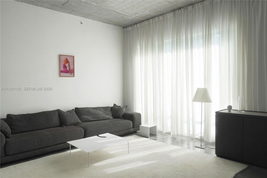 Beautifully renovated bathroom, kitchen, and fully furnished apartment designed by NYC architect.  All-new appliances, and a new in-unit washer and dryer. 10-foot ceilings, hurricane-resistant impact glass, and abundant natural light creating a bright, open living environment. A private balcony completes the space, ideal for relaxing or entertaining.

The building has cash reserves and is eligible for conventional financing, allowing qualified buyers to purchase with as little as 3% down. Monthly HOA includes water, internet, and cable, offering exceptional value and predictable ownership costs. Building has no special assessments.

Residents enjoy resort-style amenities, including ground and rooftop pools, hot tub, fitness center, sauna, billiards room, and media lounge. Unbeatable walkability just steps from Bayside Marketplace, the Metromover, groceries (Whole foods & Publix), and daily essentials, with quick access to Brickell, Wynwood, Miami Beach, I-95, and Brightline.

Sold Unfurnished at 410K.
By Owner/Real Estate Agent, William Schmidt, cell: 786-493-0473.